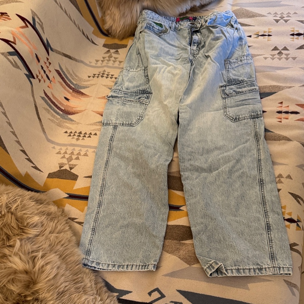Empyre Men's Light Blue Relaxed Jeans